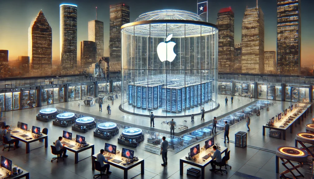 Apple plans to build AI servers in Texas by 2026