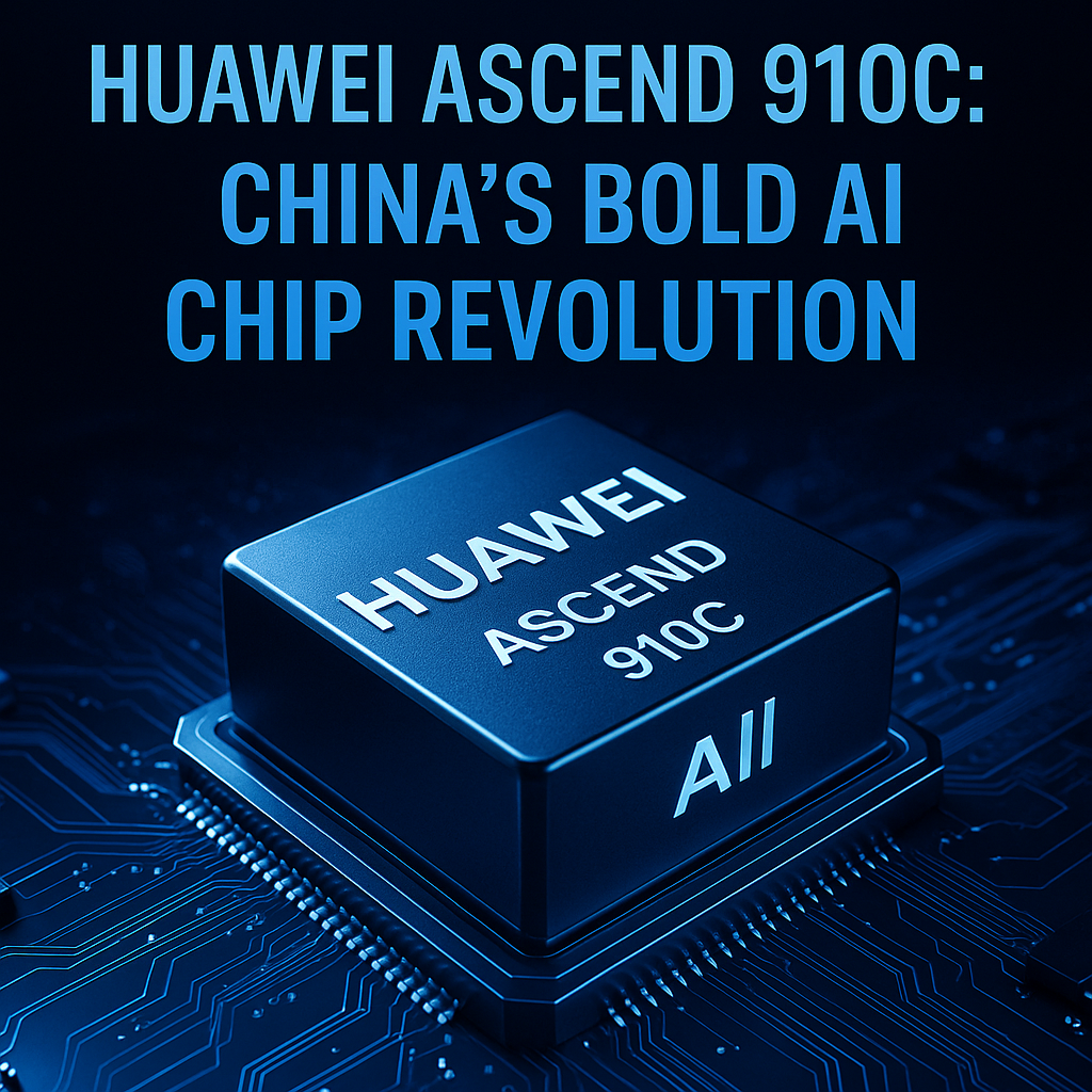 Huawei Ascend 910C AI Chip China's Bold Move to Replace Nvidia Amid U.S. Export Ban