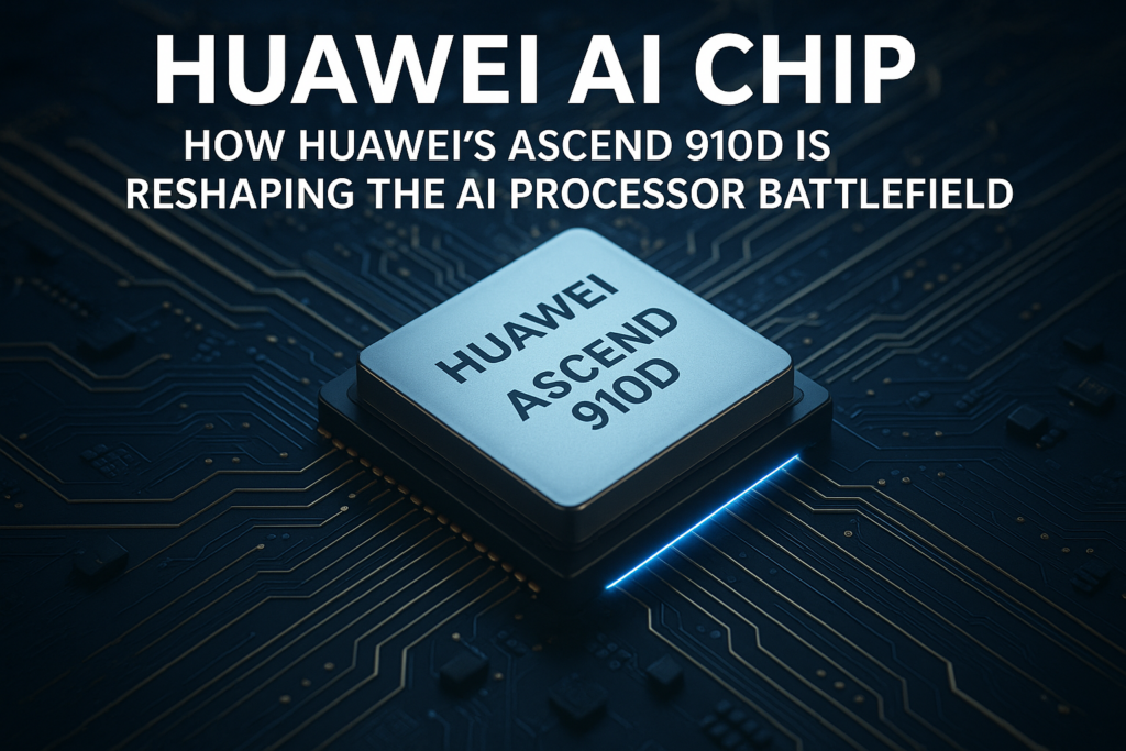 Huawei AI Chip How Huawei’s Ascend 910D Is Reshaping the AI Processor Battlefield
